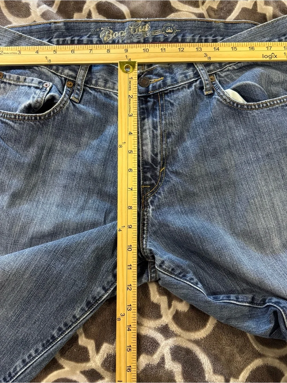 Old Navy Men’s Bootcut Denim Jeans Size 38x34